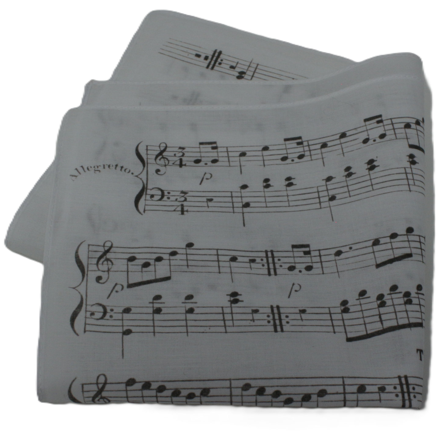 Musical Notes Cotton Hankies