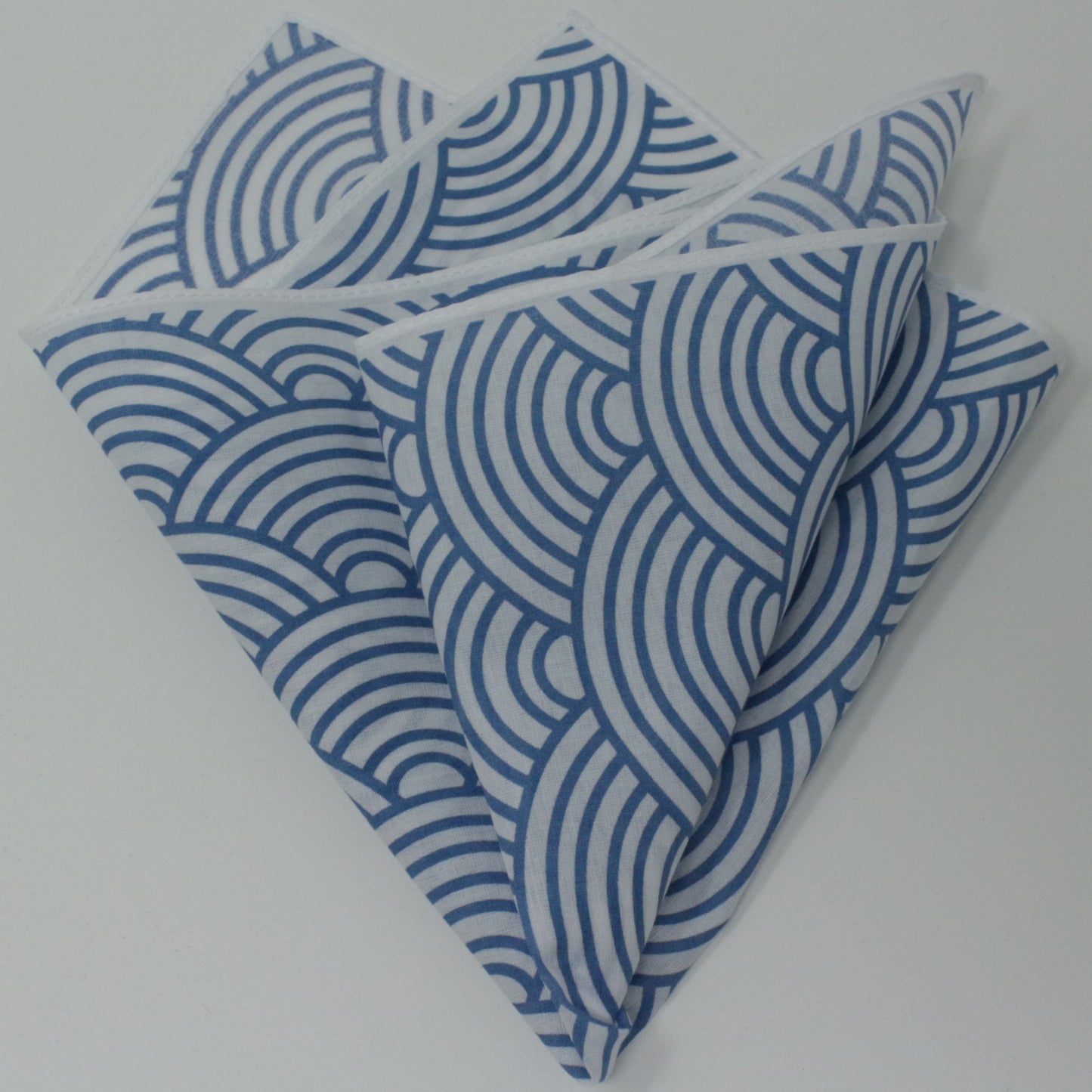 Pure Cotton Handkerchief Japanese Waves