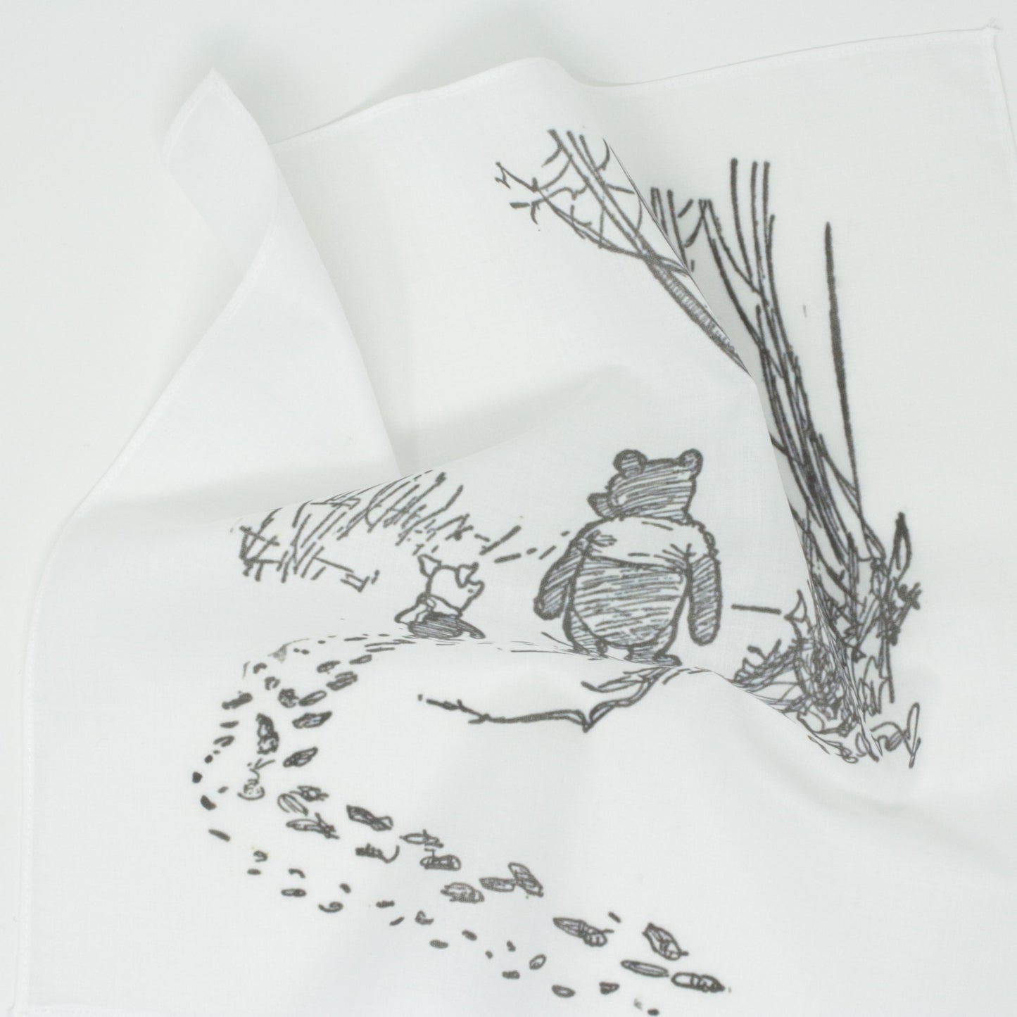 Winnie The Pooh Cotton Handkerchief