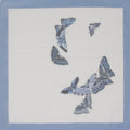 100% Cotton Handkerchief Something Blue Butterflies