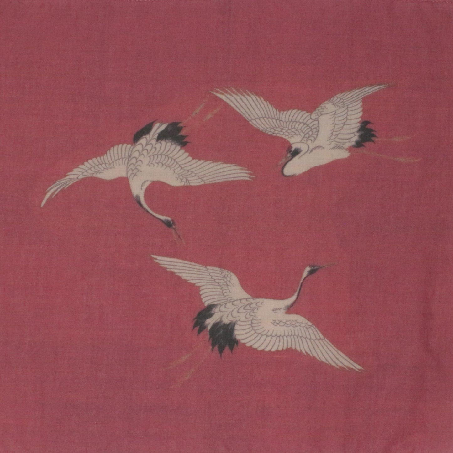 Japanese Cranes Handkerchief