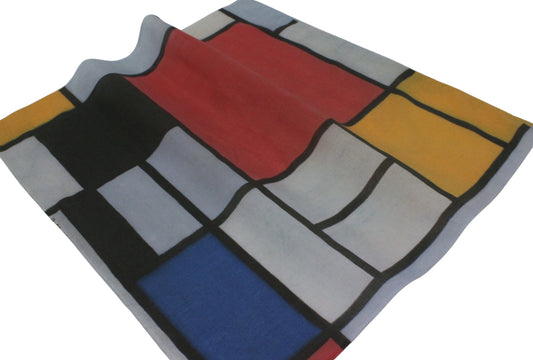 Piet Mondrain Cotton Handkierchief