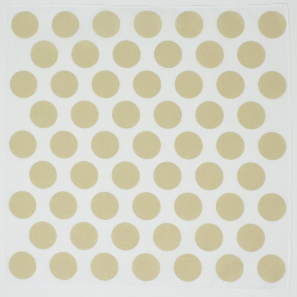 Polka Dot Cotton Pocket Square Hankie Handkerchief