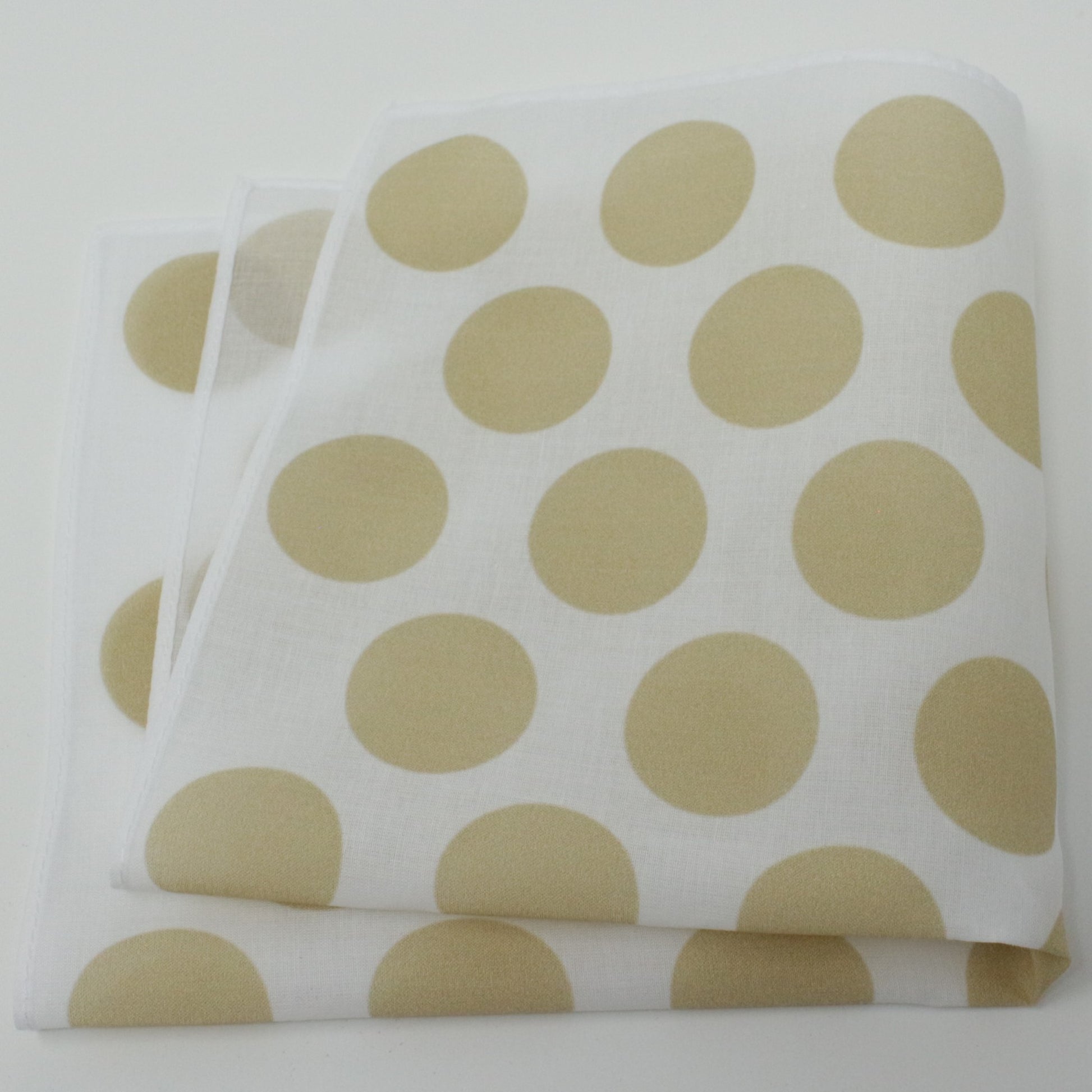 Polka Dot Cotton Pocket Square Hankie Handkerchief