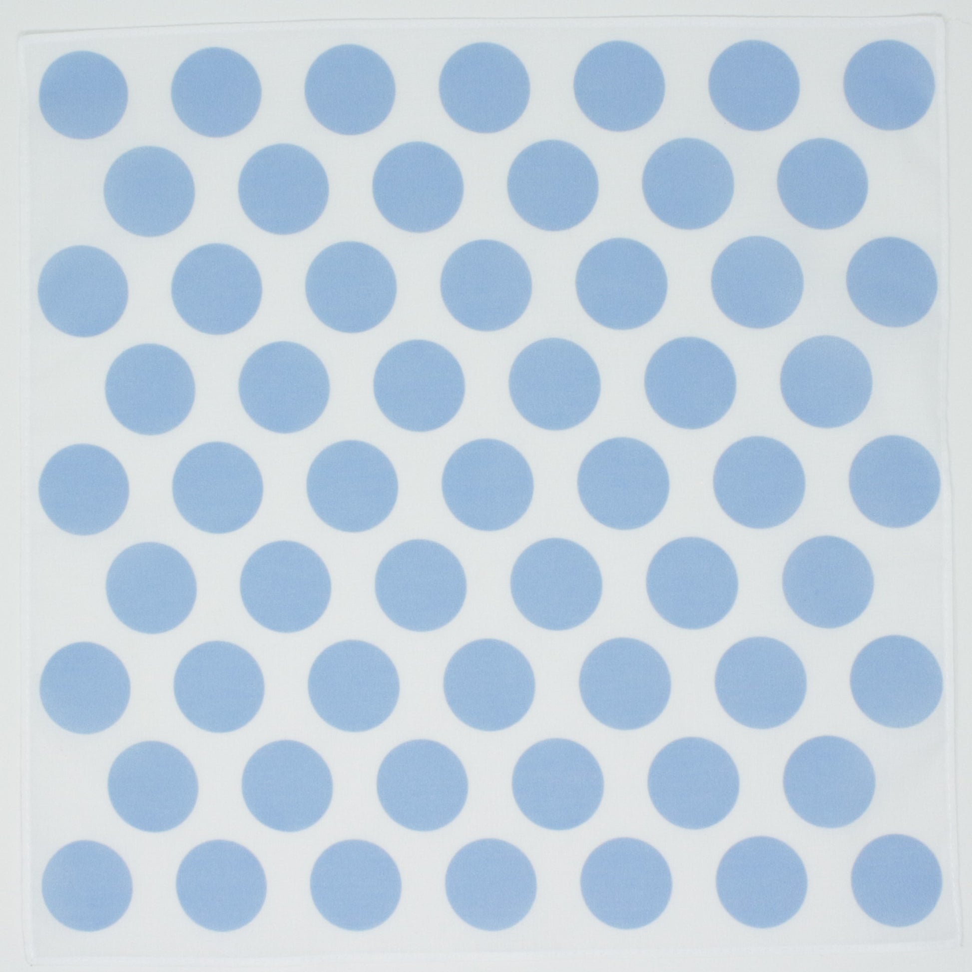 Cotton Handkerchief Spots Dots Blue