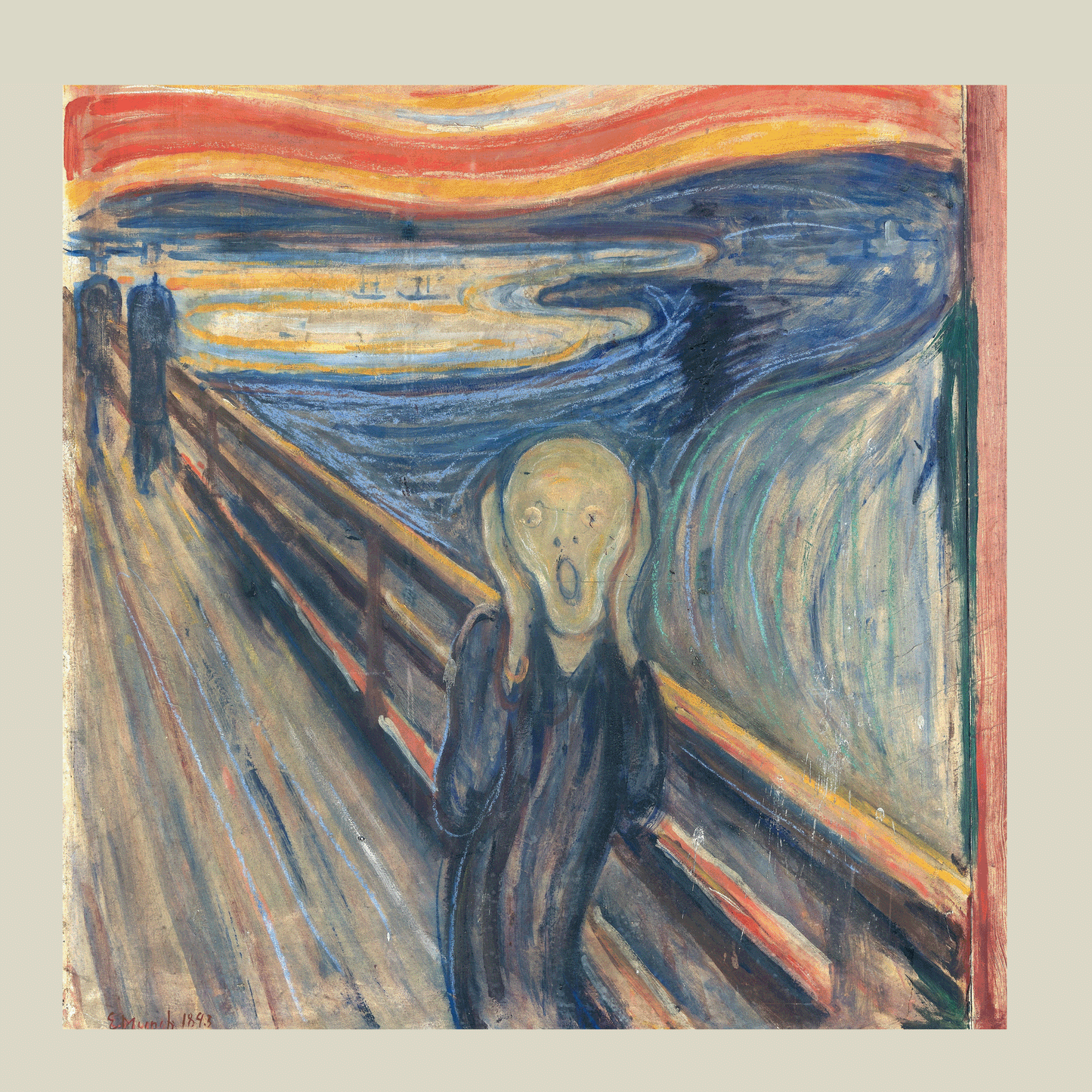 Scream Handkerchief