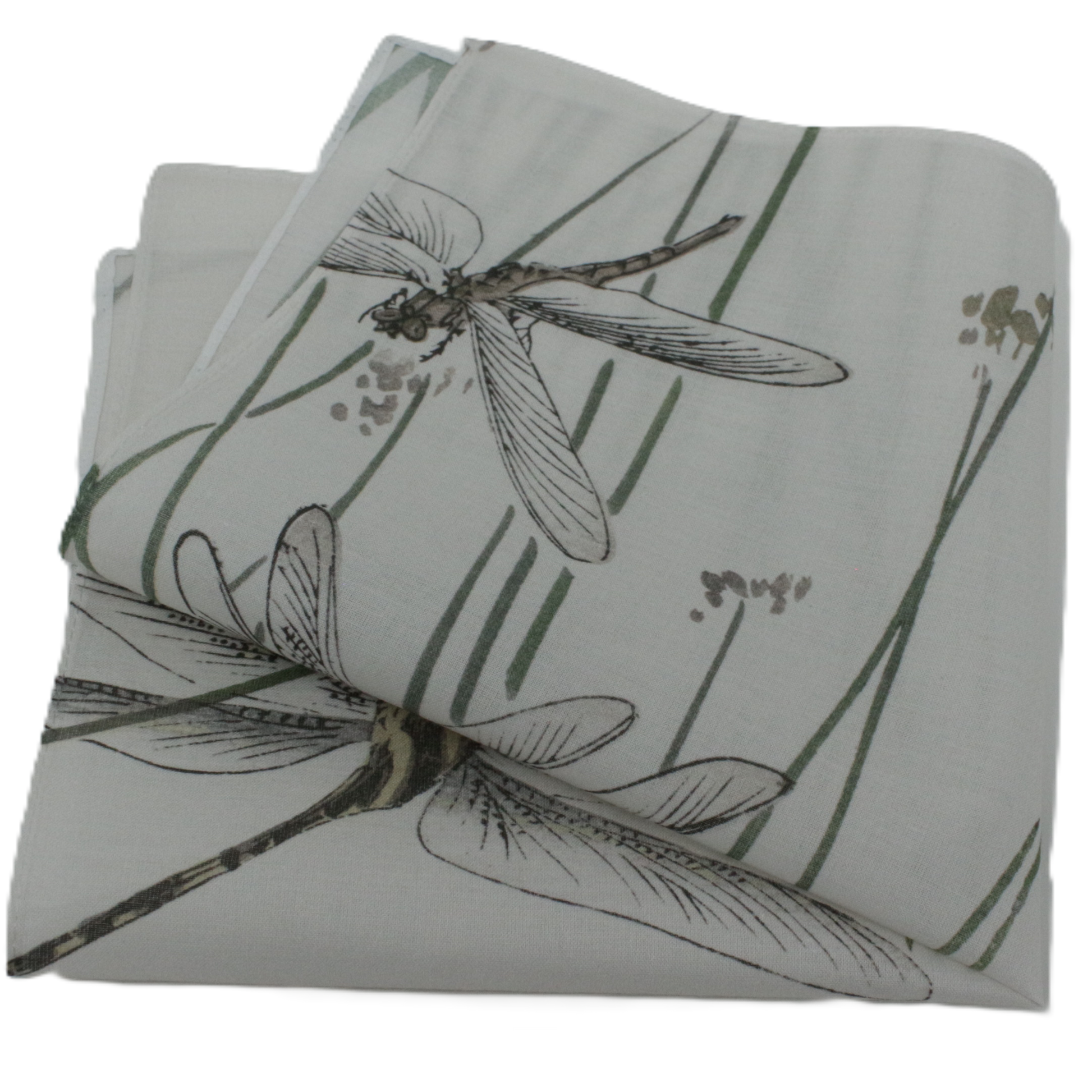 Cotton Handkerchief Dragonflies