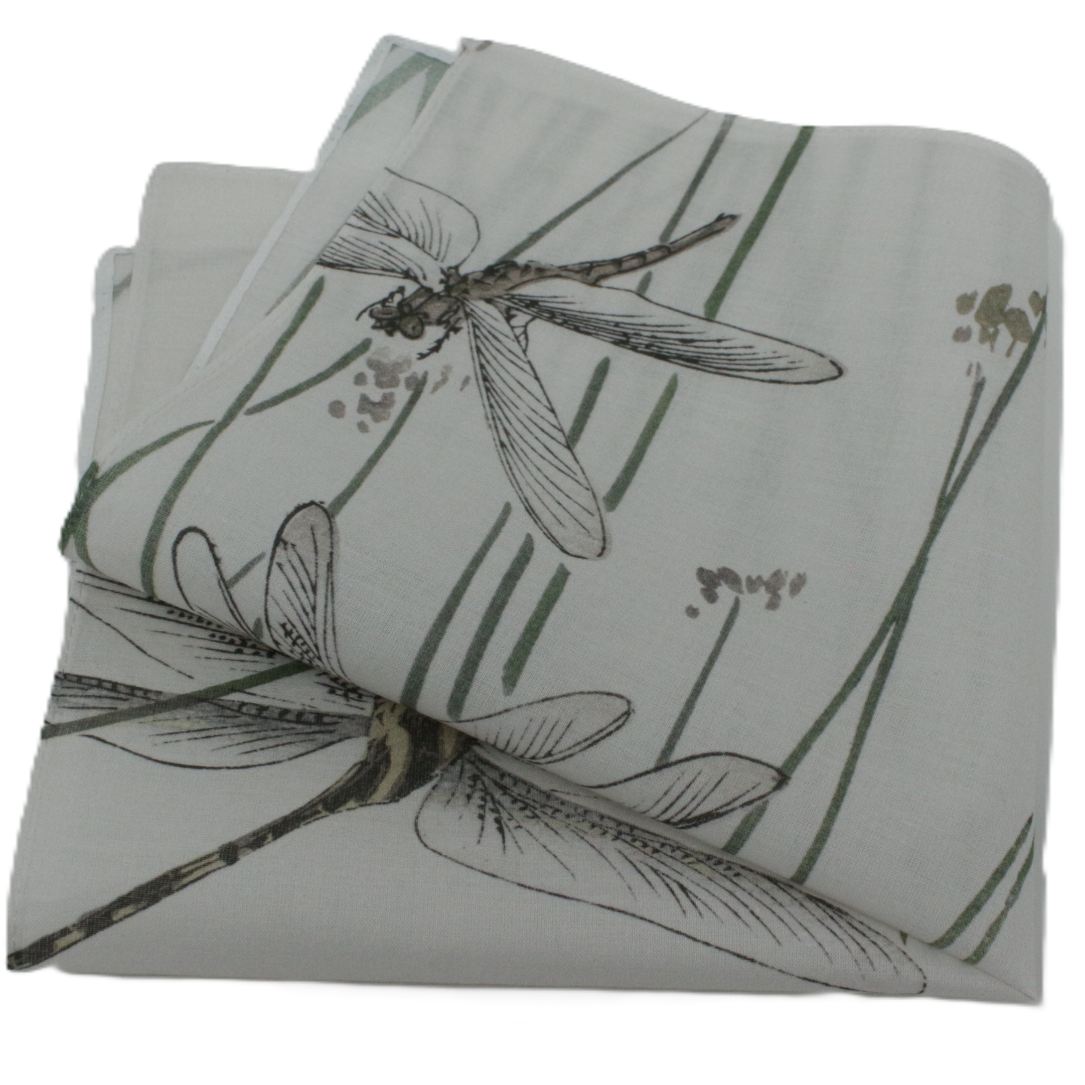 Cotton Handkerchief Dragonflies