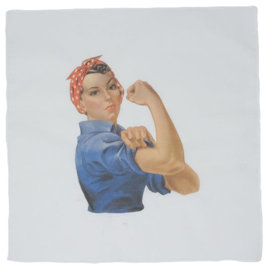 Girl Power Cotton Handkerchief