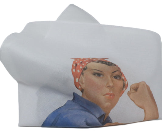 Girl Power Cotton Handkerchief