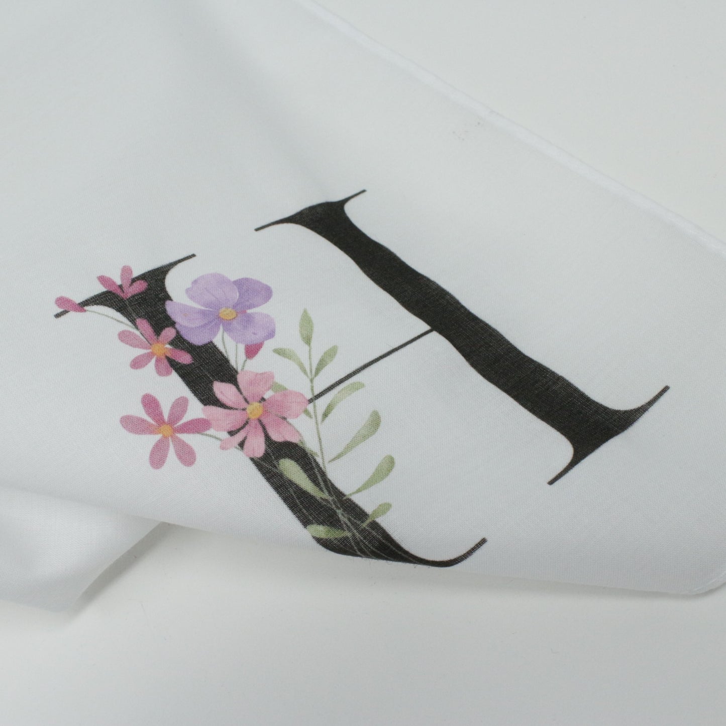 Personalised Initial Cotton Handkerchief