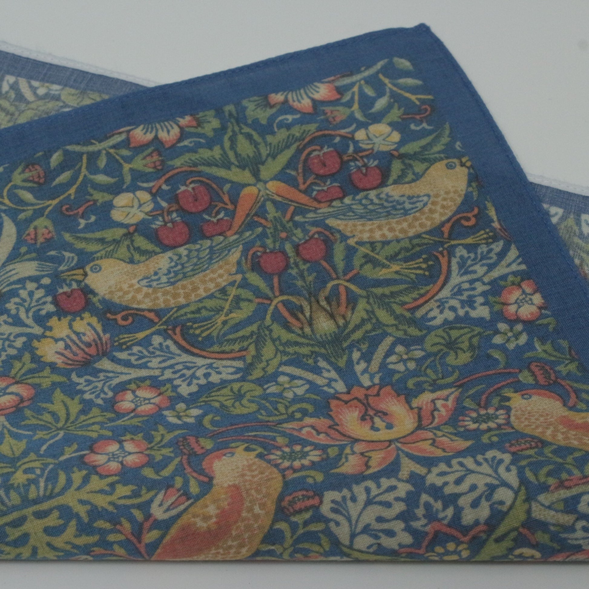 William Morris Cotton Hankie